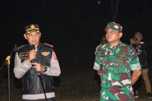 Kodim 0506 Tangerang, Patroli Skala Besar Bersama Polrestro.