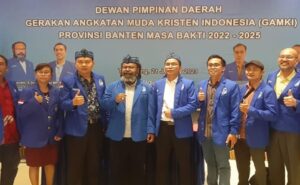 GAMKI DPD Banten, Resmi Dikukuhkan Masa Bakti 2022-2025.
