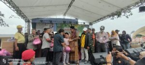 HUT Kota Tangerang ke-30 Th, Danau Situ Cipondoh Dihiasi Acara Santunan Anak Yatim dan Gowess Sepeda.