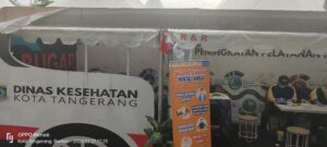 Dinas Kesehatan Buka Layanan Kesehatan dan Konsultasi Gratis, di HUT Kota Tangerang ke-30.