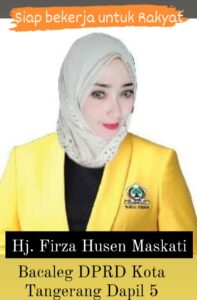 Jelang Pemilu 2024, Firza Husen Hadir Untuk Masyarakat Kota Tangerang.