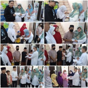 Bulan Suci Ramadhan Penuh Keberkahan, Camat Priuk Lakukan Pengajian dan Santuni Anak Yatim.