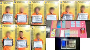Satnarkoba Polres Bengkalis Bekuk Sembilan Diduga Pemilik Sabu Seberat 0.98 Gram