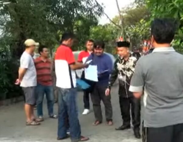Wakil Ketua DPRD Kota Tangerang, Saksikan Penyerahan Fasos Fasum Oleh Pengembang
