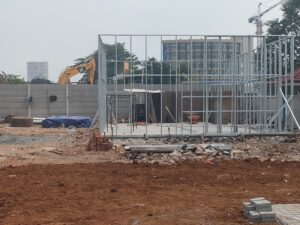 Bangunan Gedung di Babakan Kota Tangerang ini, Diduga Belum Mengantongi PBG