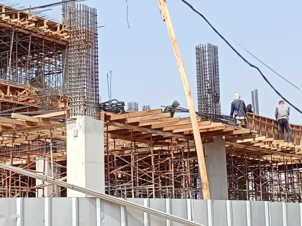 Pembangunan Gedung Asrama Haji 2 Cipondoh Kota Tangerang Langgar K3, Kemenag Cuek Cuek aja!