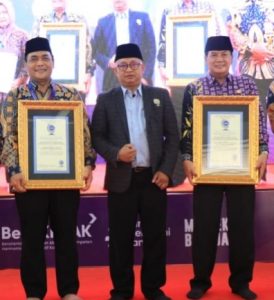 Gebyar Baca Tulis Alquran di hadiri ribuan siswa siswi dari mulai tingkat SD/SMP/MTs,Sekda Kabupaten Tangerang.