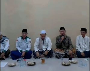 Pengajian Bulanan Pemerintah Desa Bojong renget Kecamatan teluk naga Bersama tokoh Masyarakat.