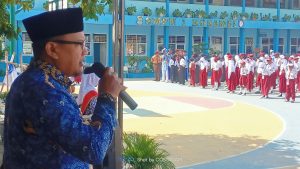 Ketua panitia MPLS Ibu Hj Saidah S,Ag, juga menambahkan, kegiatan ini juga untuk menumbuhkan perilaku positif bagi siswa.