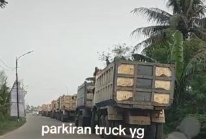 Diduga pihak Pol.PP Kab Tangerang difuga menerima Upeti, dari Galian Tanah di Gintung.
