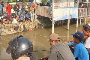 Kata Ibu-ibu : Asik luar biasa mancing mania di kali Pakualam.
