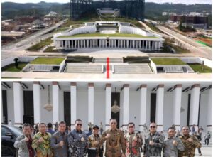 Sementara itu, Istana Garuda masih dalam tahap penyempurnaan dan akan diresmikan pada waktu yang berbeda.