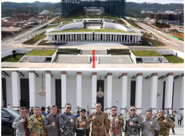 Sementara itu, Istana Garuda masih dalam tahap penyempurnaan dan akan diresmikan pada waktu yang berbeda.