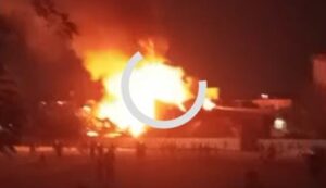 Terbakar kontrakan, ada sebanyak 40 KK mengalami kerugian dalam kebakaran ini.