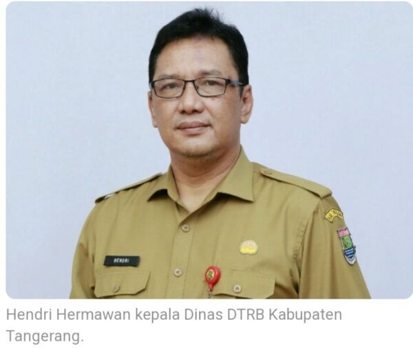 Proyek gedung Kesbangpol dan Barak Satpol PP Milik DTRB Kabupaten Tangerang Diduga Jadi Lahan Korupsi.
