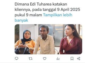 Oknum Jaksa, Chaisa Medisva Putri (CMP) diduga mempunyai hutang.