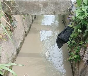 Satu Perusahaan Pabrik,Dengan Transparan Membuang Limbah Ke Drainaise Masyarakat.