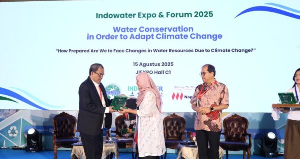 Forum Interaktif Indowater Expo 2025, PERUMDAM TKR Kupas Strategi Tata Kelola Air Bersih.