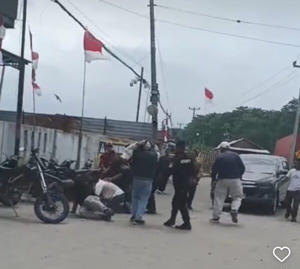 Bripka MA minta para wartawan yang diduga membekingi Perusahaan, tetap di proses Hukum.