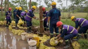 Pemerataan akses air bersih ini juga sejalan dengan program pemerintah pusat dalam penyediaan layanan air bersih.