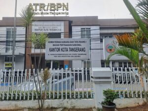 Melalui optimalisasi layanan berbasis teknologi dan penguatan pengawasan internal, Kantah Kota Tangerang.