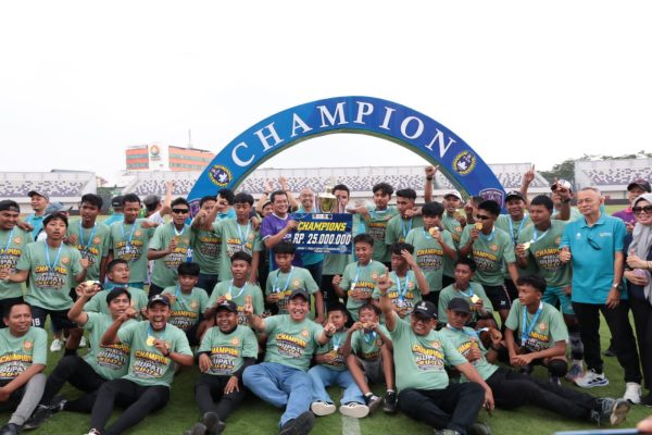 Piala Bupati Cup U-17 2026 Usai, Panongan Keluar sebagai Juara, 30 Pemain Terbaik Segera Dibentuk Jadi Tim Kabupaten.
